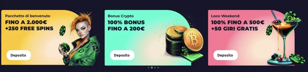 Spinoloco Casino Bonus