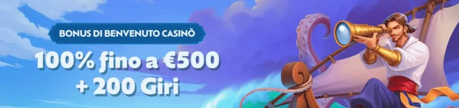 WinBay casino promozione